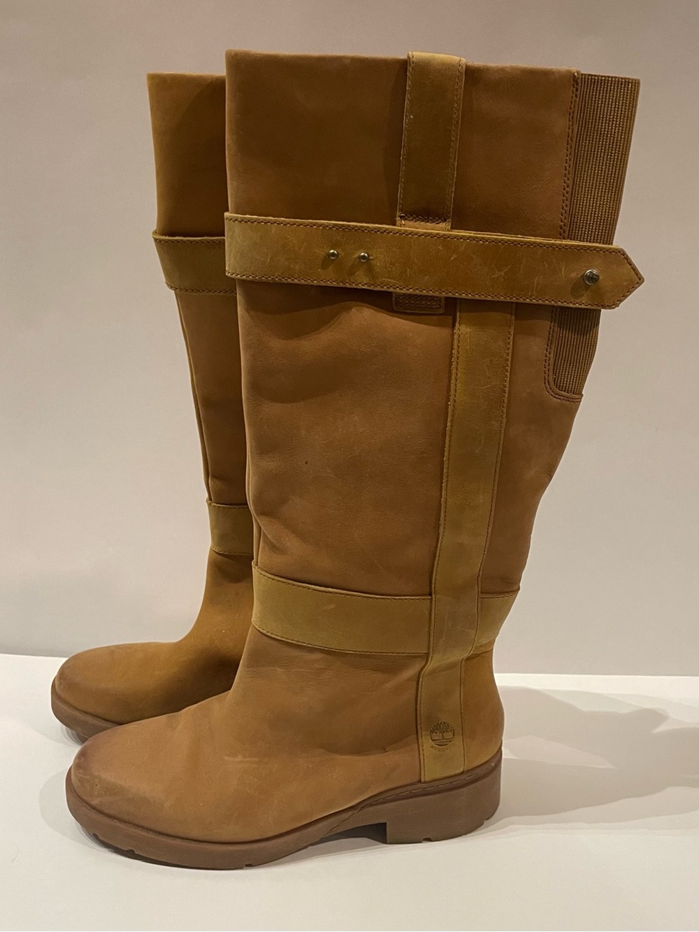NWT Timberland Tall Tan Rebotl Boots
